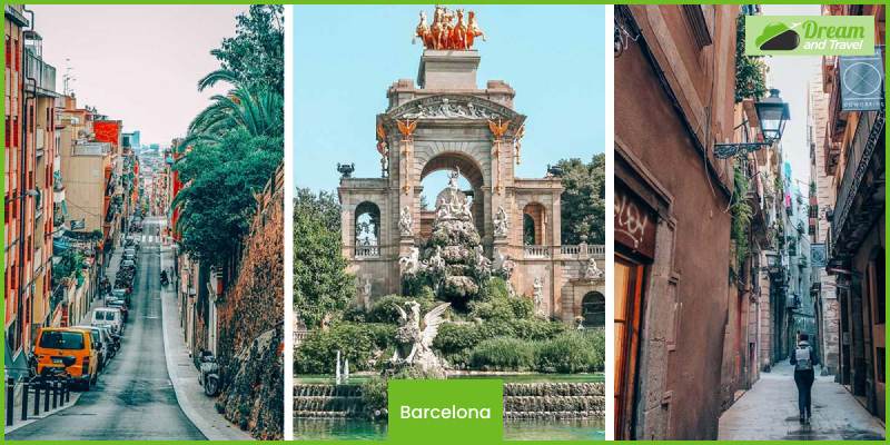 Walk Around The City Of Barcelona