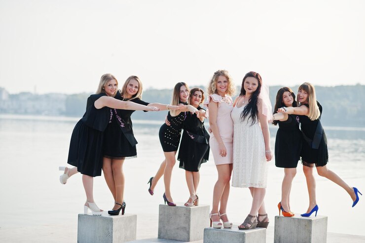 bachelorette party on Lake Travis