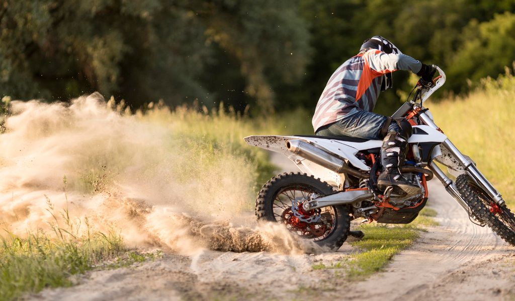 Dirt Bike And Camping