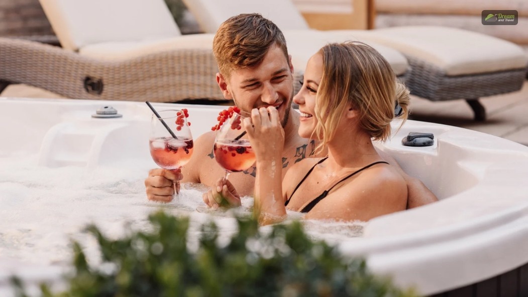 Relax After Long Sight seeing Days At A Paris Airbnb With Jacuzzi Building The Perfect Mood For Romance