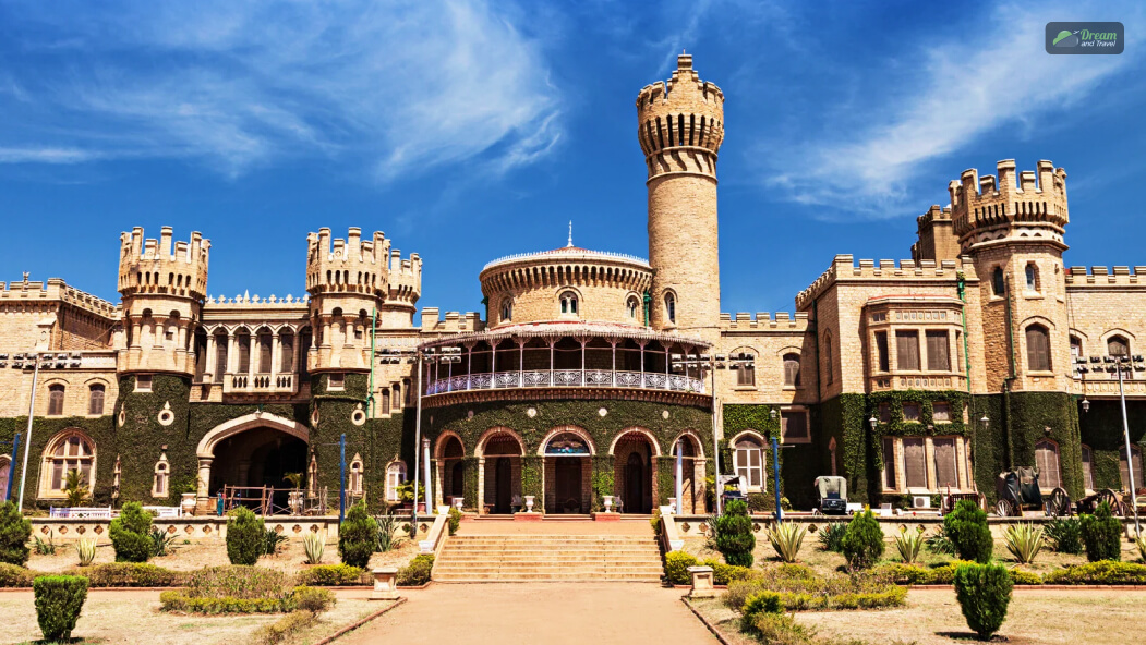 Bangalore Palace_ A Palace With Windows Soaring To The Sky