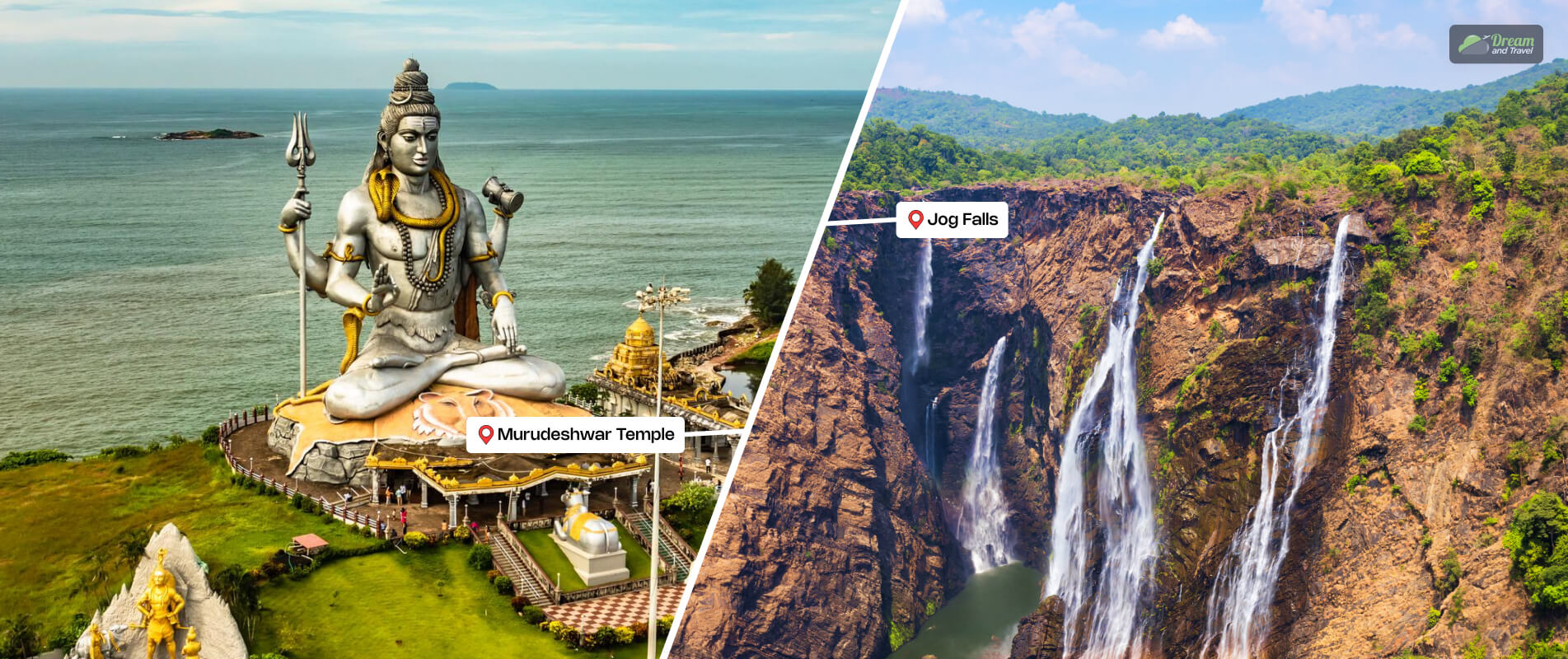 Murudeshwar Jog Falls