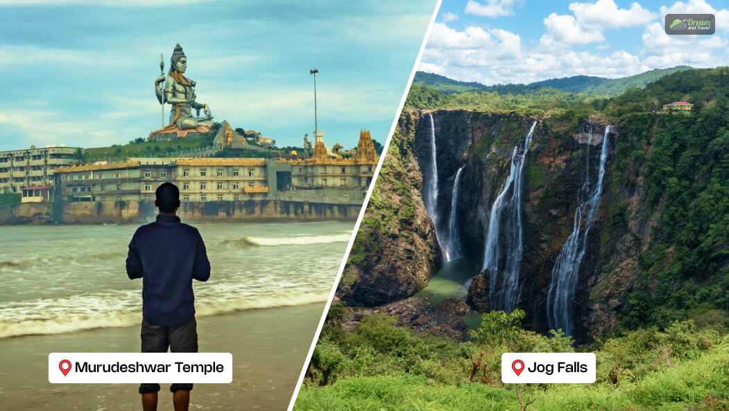 What Is The Best Time To Visit Murudeshwar And Jog Falls Is Jog Falls Safe During Monsoon Season