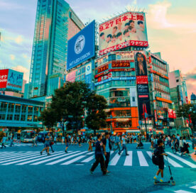 first time in Japan