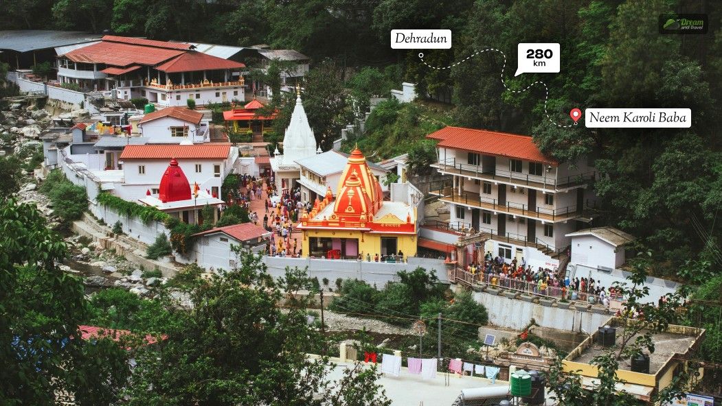 What Is The Distance Between Dehradun And Neem Karoli Baba Kainchi Dham