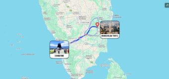 coimbatore to arunachalam temple distance